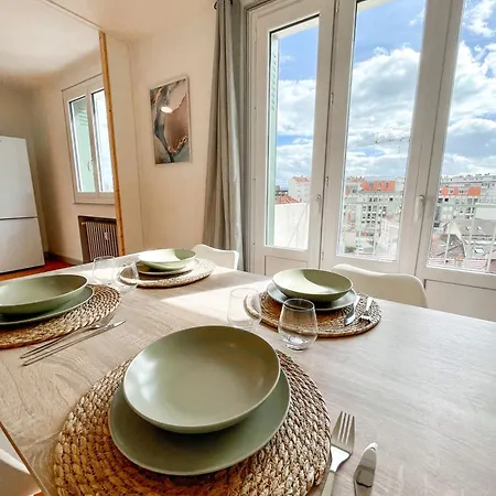 Le Bel Horizon - Chaleureux & Lumineux Proche Gare Appartement Roanne Buitenkant foto